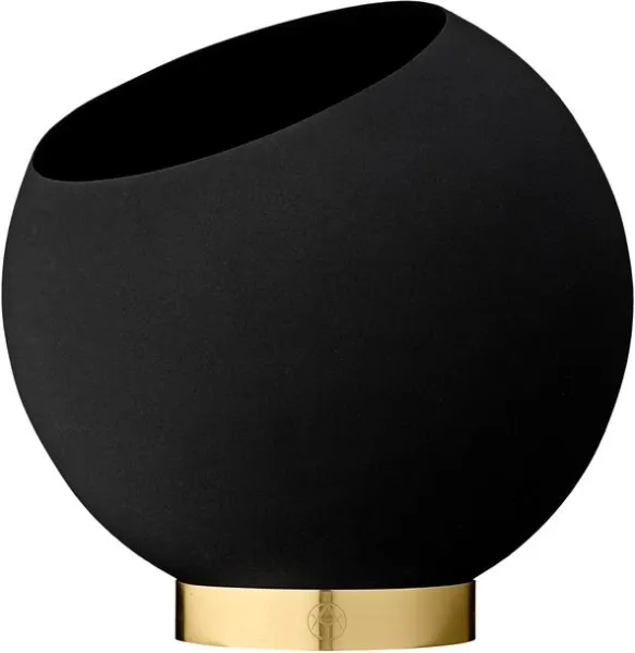 AYTM GLOBE Virágtartó Fekete Ø21 cm