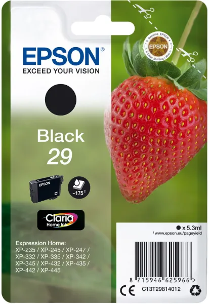 Epson 29 tintapatron fekete