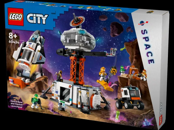 Űrbázis és rakétaindító rámpa 60434 LEGO® City
