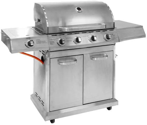 Heatus Premium gázgrill 4 égővel és oldalsó főzőlappal 158,5x61x120cm