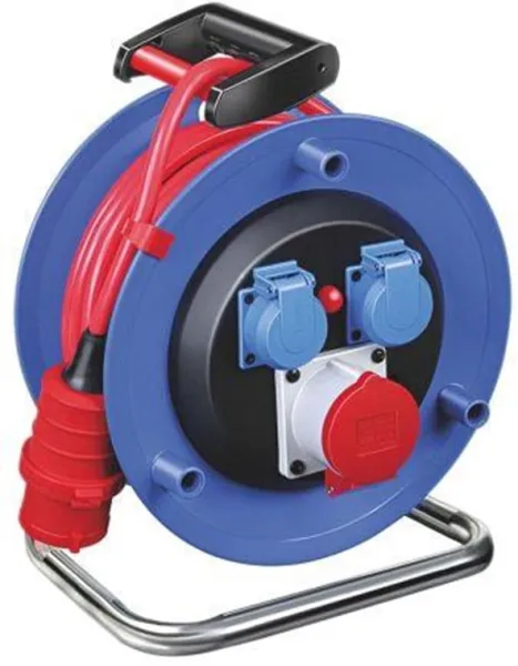 Brennenstuhl kábeldob CEE 25m 3 aljzattal 1x400V/16A + 2x230V