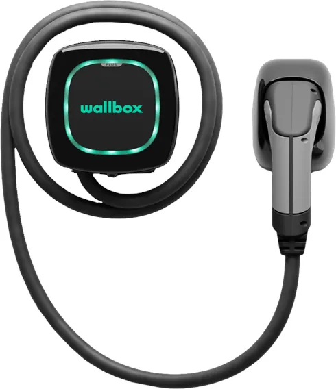 Wallbox Pulsar Plus töltődoboz Wi-Fi-vel, 22 kW, 7 méter, Type 2, fekete