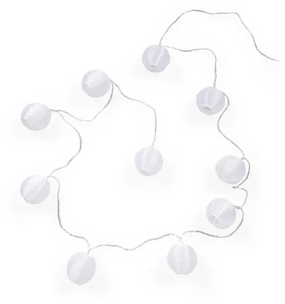 Amabile, fényfüzér, fehér, műanyag