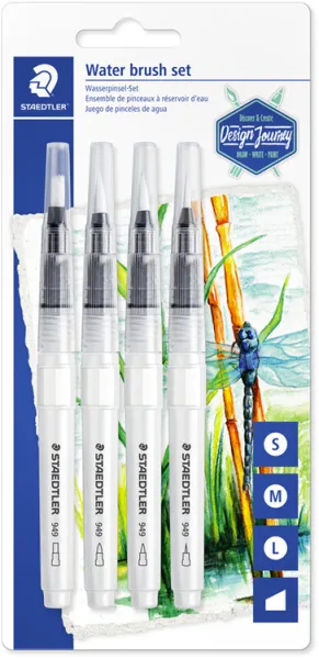 Staedtler ecset, 4 db vegyes készlet