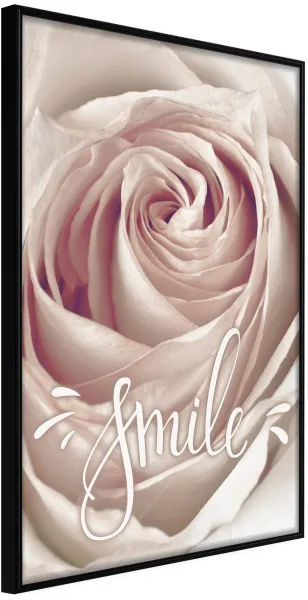 ARTGEIST Poszter kerettel - Rose with a Message Arany 20x30