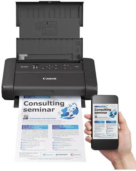 Canon PIXMA TR150 akkumulátoros fotónyomtató - Színes - Tinta