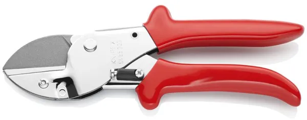 Knipex szegélyvágó olló krómozott, műanyag fogantyúval 200 mm