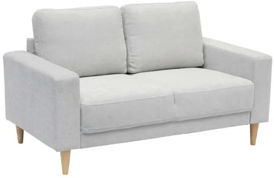 Homeville Cambridge 2 személyes világosszürke szövet 143x80x82cm