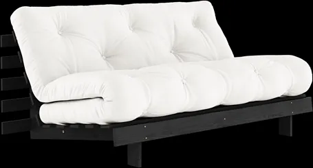 Karup Design Roots Kanapéágy matraccal Roots 160x200 Natúr/Feketelakkozott