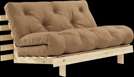 Karup Design Roots Kanapéágy matraccal 140x200 755 Mocca/Fenyő