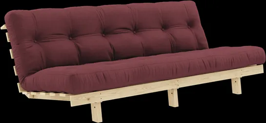 Karup Design Lean kanapé matraccal Alpha 130x200 Bordeaux/Raw
