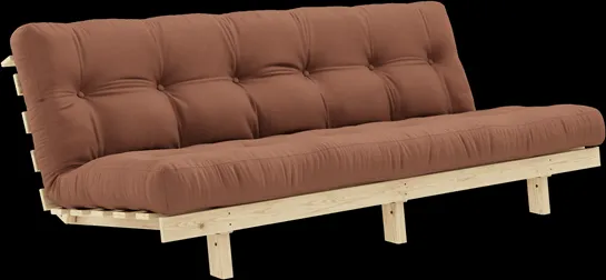 Karup Design Lean kanapé matraccal Alpha 130x200 Clay Brown/Raw