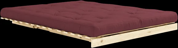 Karup Design Roots Kanapéágy matraccal 160x200 710 Bordeaux/Fenyő