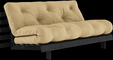 Karup Design Roots kanapé ággyal Roots 160x200 Búzabeige/Feketelakkozott