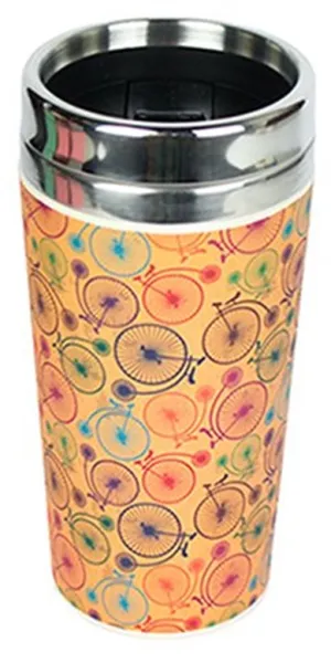 Bambusz termosz biciklikkel (500 ml)
