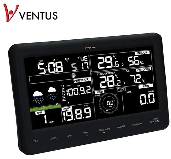 VENTUS Időjárás-állomás Wifi W830W